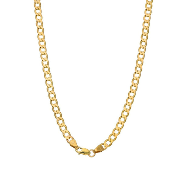 Pre-Owned 9ct Yellow Gold Curb Chain - 18" - 9.0g