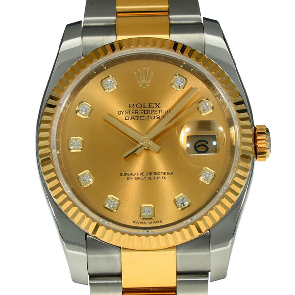 Datejust 116233 - Gents Watch - Diamond Dial - 2011