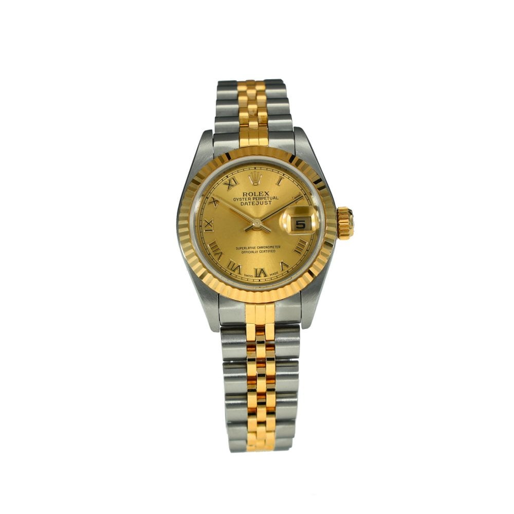 Datejust 79173 - Ladies Watch - Champagne Dial - 2001