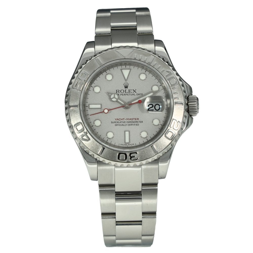 Yacht-Master 16622 - Men's Watch - Platinum Dial - 2009