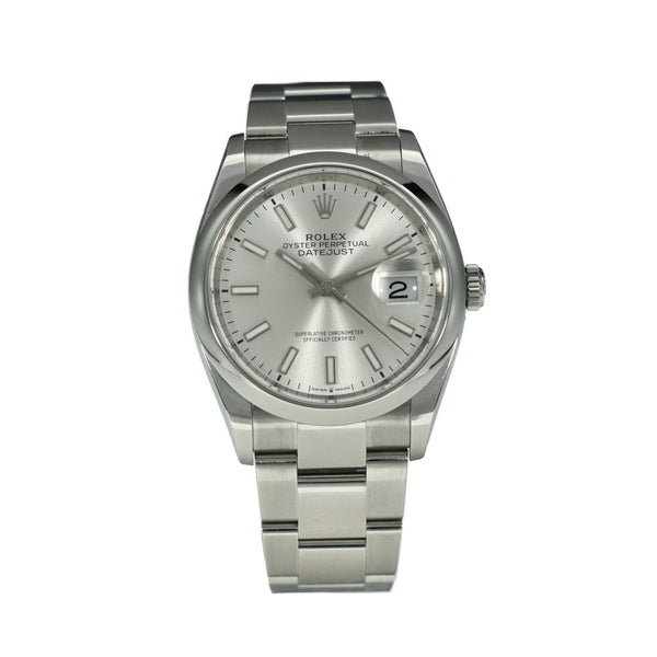 Datejust 36 126200 - Gents Watch - Silver Dial - 2021