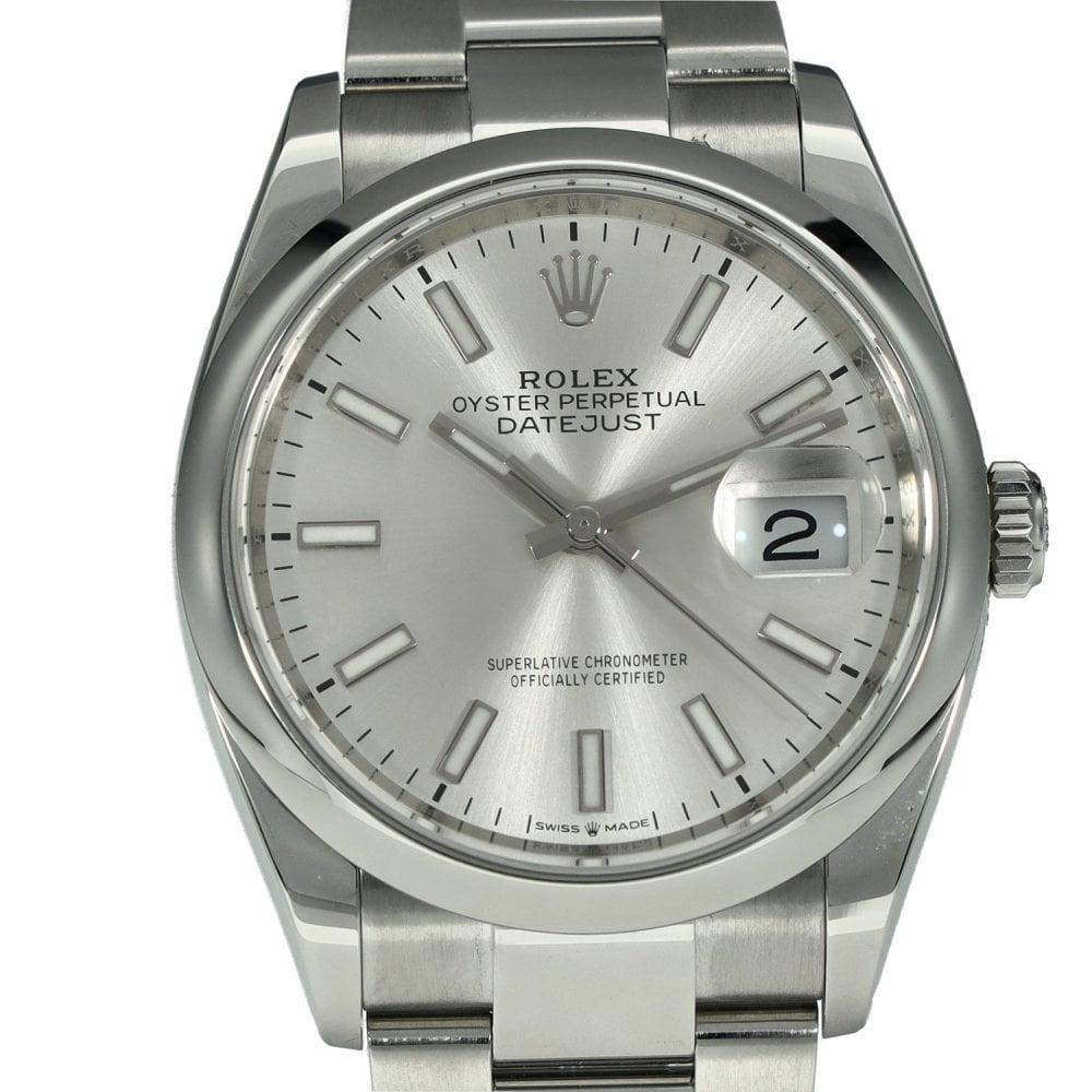 Datejust 36 126200 - Gents Watch - Silver Dial - 2021