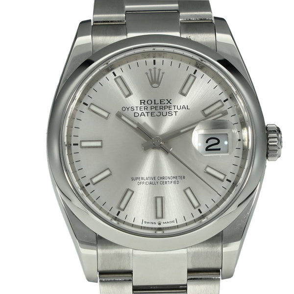 Datejust 36 126200 - Gents Watch - Silver Dial - 2021