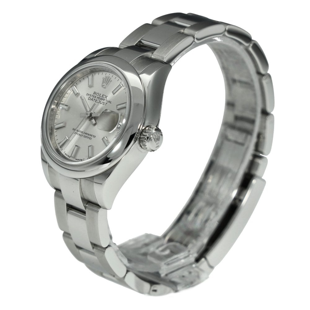 Lady-Datejust 279160 - Silver Baton Dial - 2018
