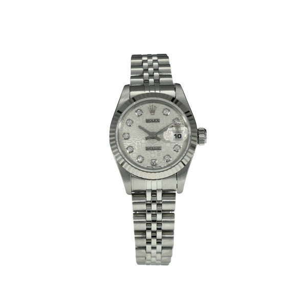 Lady-Datejust 79174 - Silver Diamond Dial - 2001