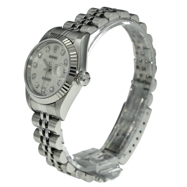 Lady-Datejust 79174 - Silver Diamond Dial - 2001