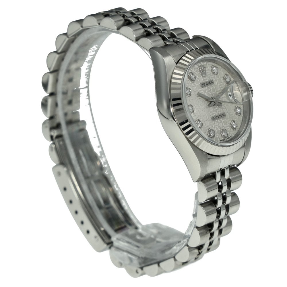 Lady-Datejust 79174 - Silver Diamond Dial - 2001