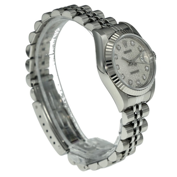 Lady-Datejust 79174 - Silver Diamond Dial - 2001