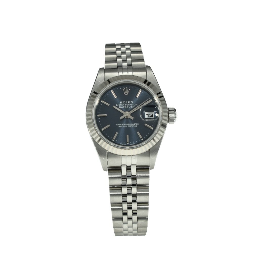 Lady-Datejust 79174 - Blue Batton Dial - 2001
