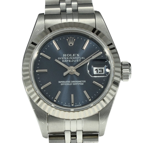 Lady-Datejust 79174 - Blue Batton Dial - 2001