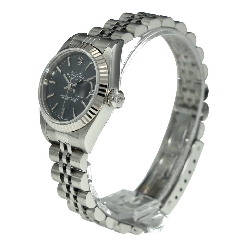 Lady-Datejust 79174 - Blue Batton Dial - 2001