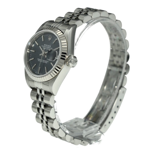 Lady-Datejust 79174 - Blue Batton Dial - 2001