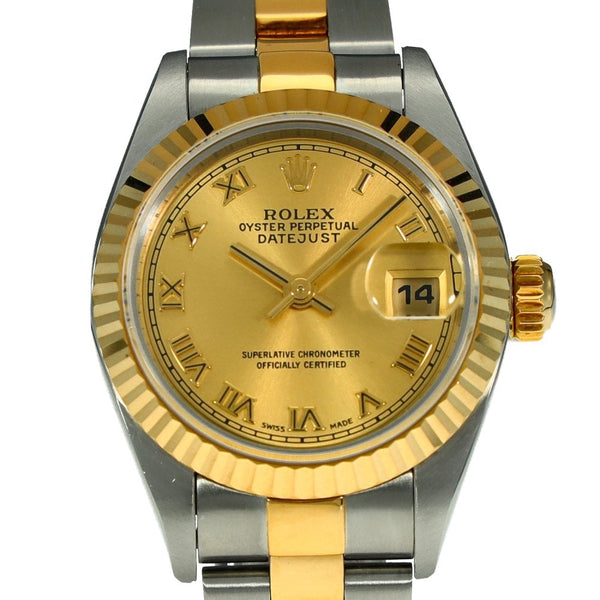 Lady-Datejust 79173 - Champagne Roman Dial - 2001