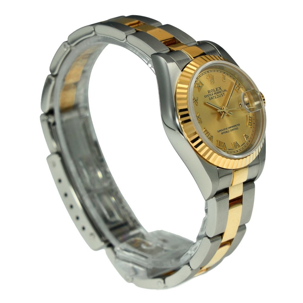 Lady-Datejust 79173 - Champagne Roman Dial - 2001