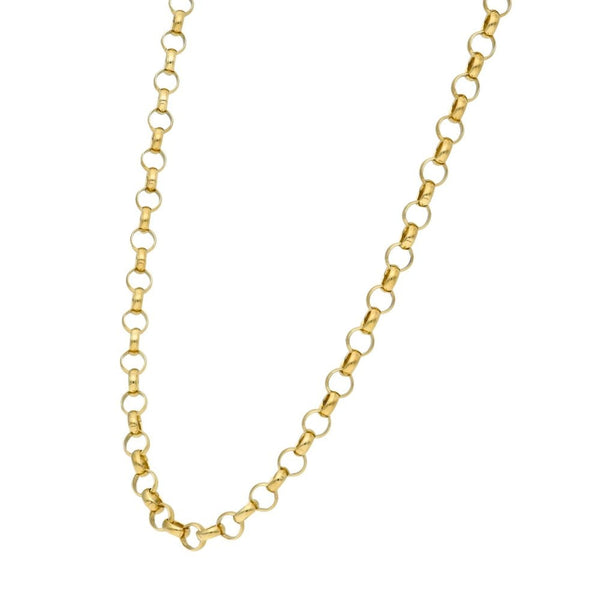 Gents 9ct Yellow Gold Belcher Chain - 26" - 16.3g