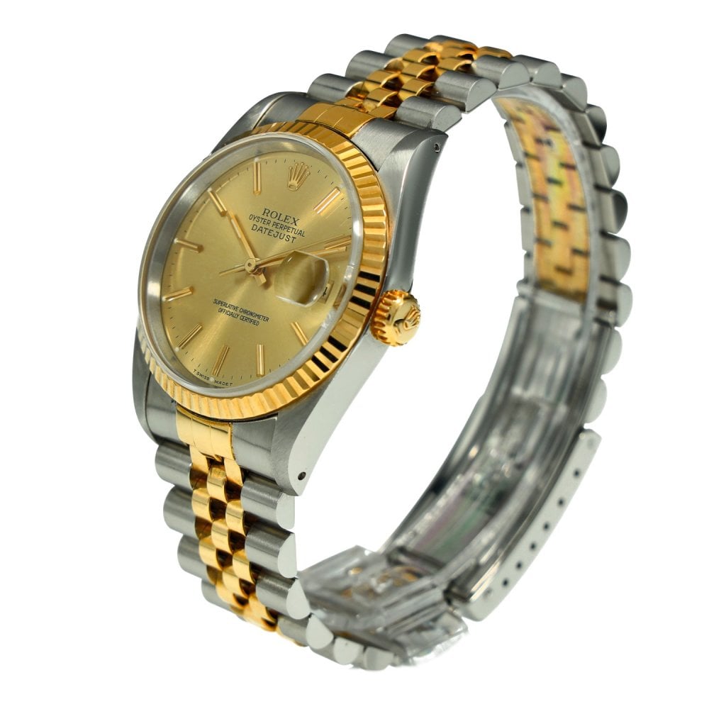 Datejust 16233 - Gents Watch - Baton Dial - 1992.
