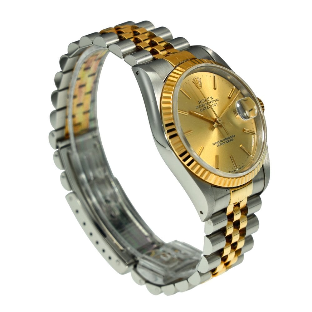 Datejust 16233 - Gents Watch - Baton Dial - 1992.