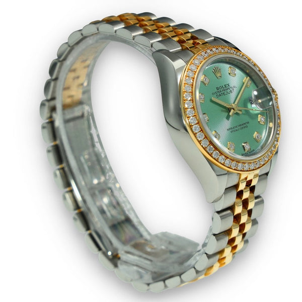 Lady-Datejust 279383RBR - Mint Green Diamond Dial - 2020