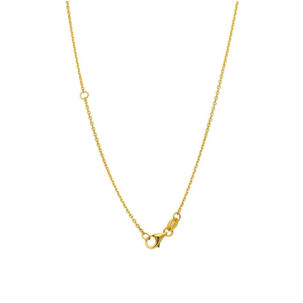 9ct Yellow Gold Trace Chain - 18/20" - 2.3g