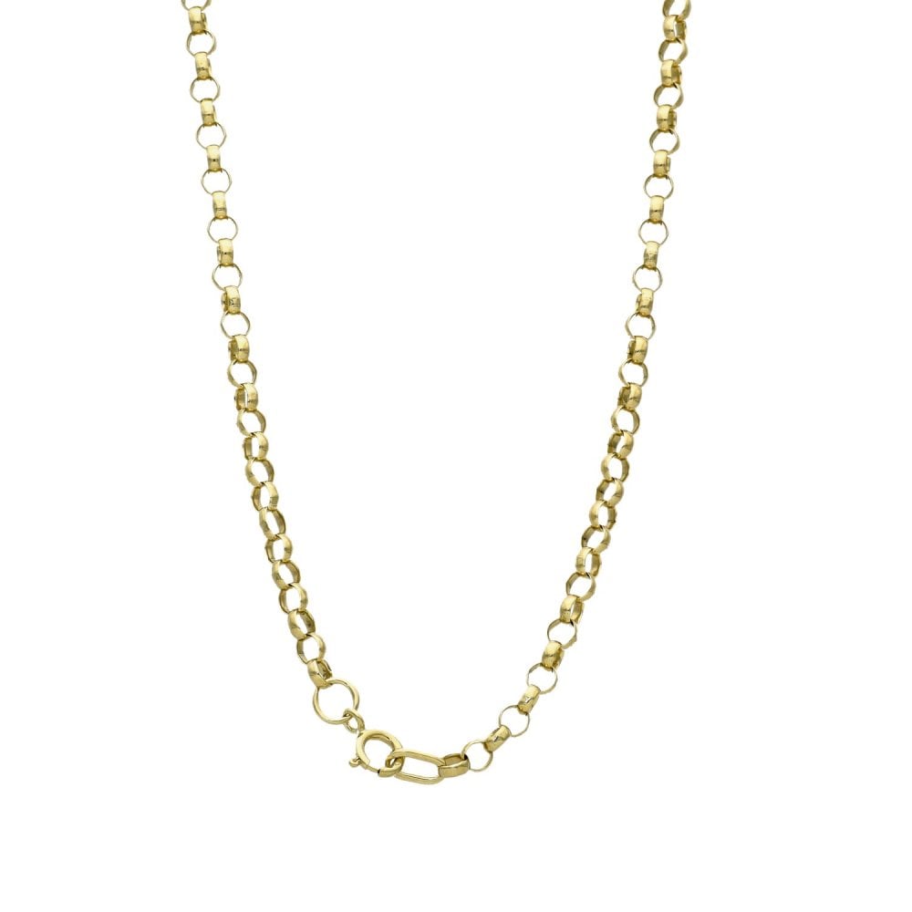 Gents 9ct Yellow Gold Crucifix & Chain - 28" - 20.9g