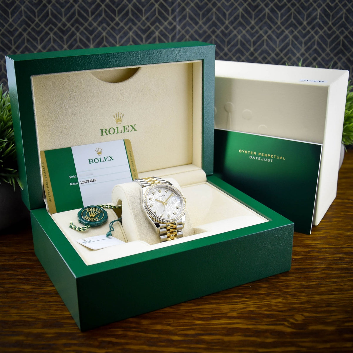 Datejust 126283RBR - Diamond Bezel - 2019