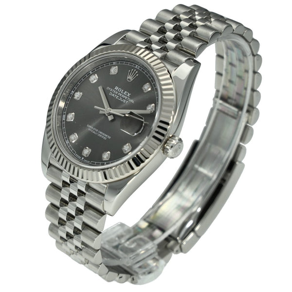 Datejust 41 126334 - Rhodium Diamond Dial - 2021