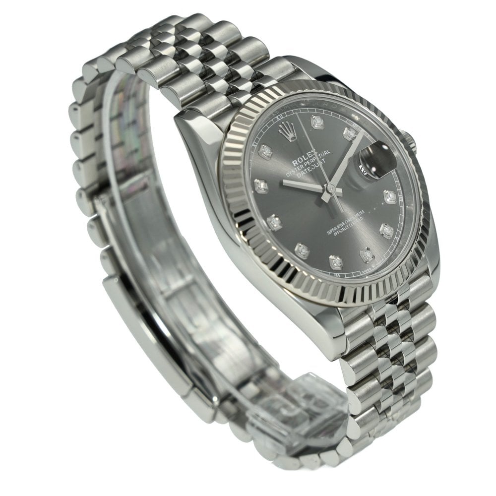 Datejust 41 126334 - Rhodium Diamond Dial - 2021