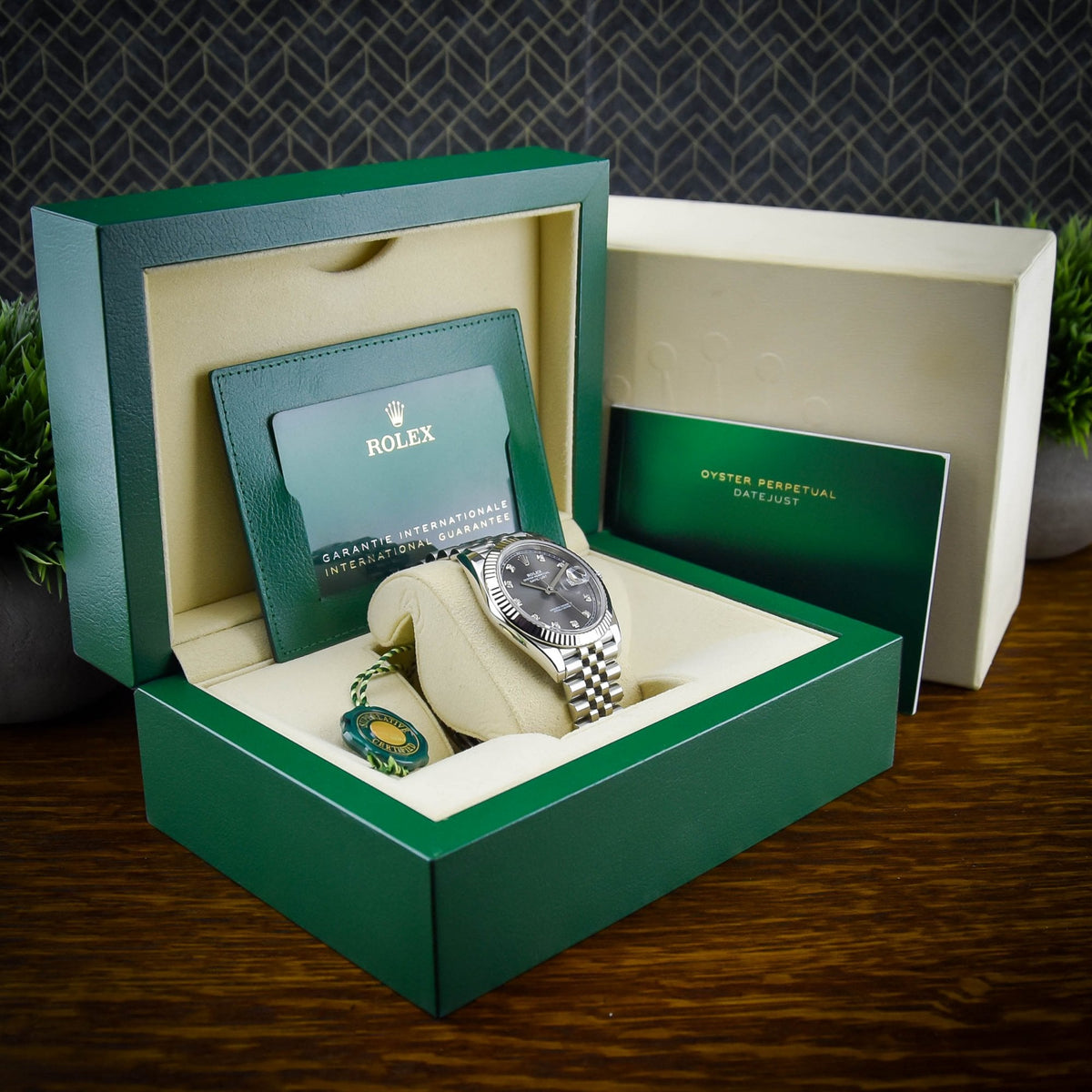 Datejust 41 126334 - Rhodium Diamond Dial - 2021
