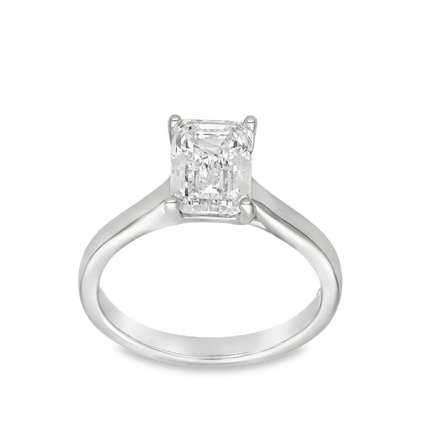 2.02ct Yellow Gold Certified Diamond Engagement Ring - F/VVS2