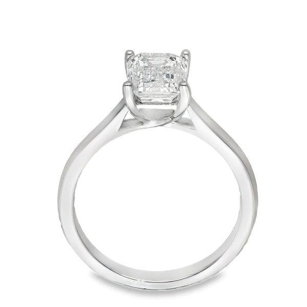 2.02ct Yellow Gold Certified Diamond Engagement Ring - F/VVS2