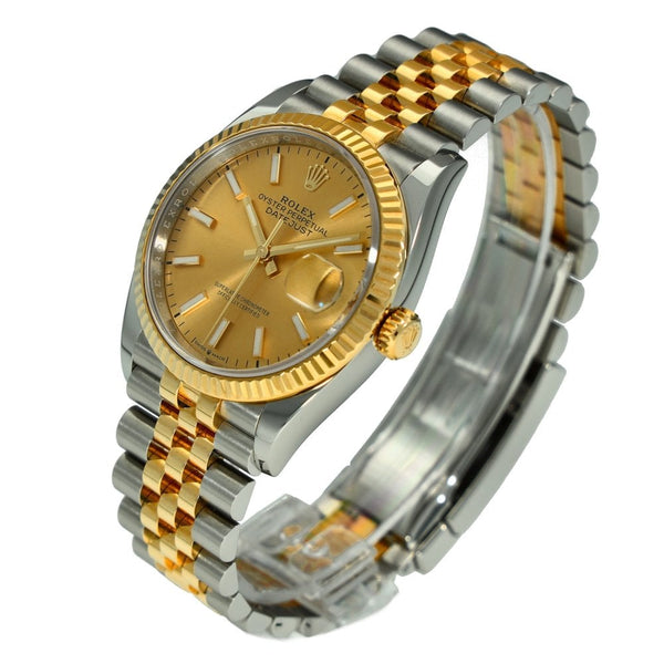 Datejust 36 126233 - Gents Watch - Champagne Dial - 2021