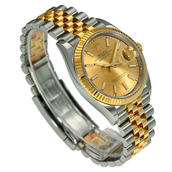 Datejust 36 126233 - Gents Watch - Champagne Dial - 2021