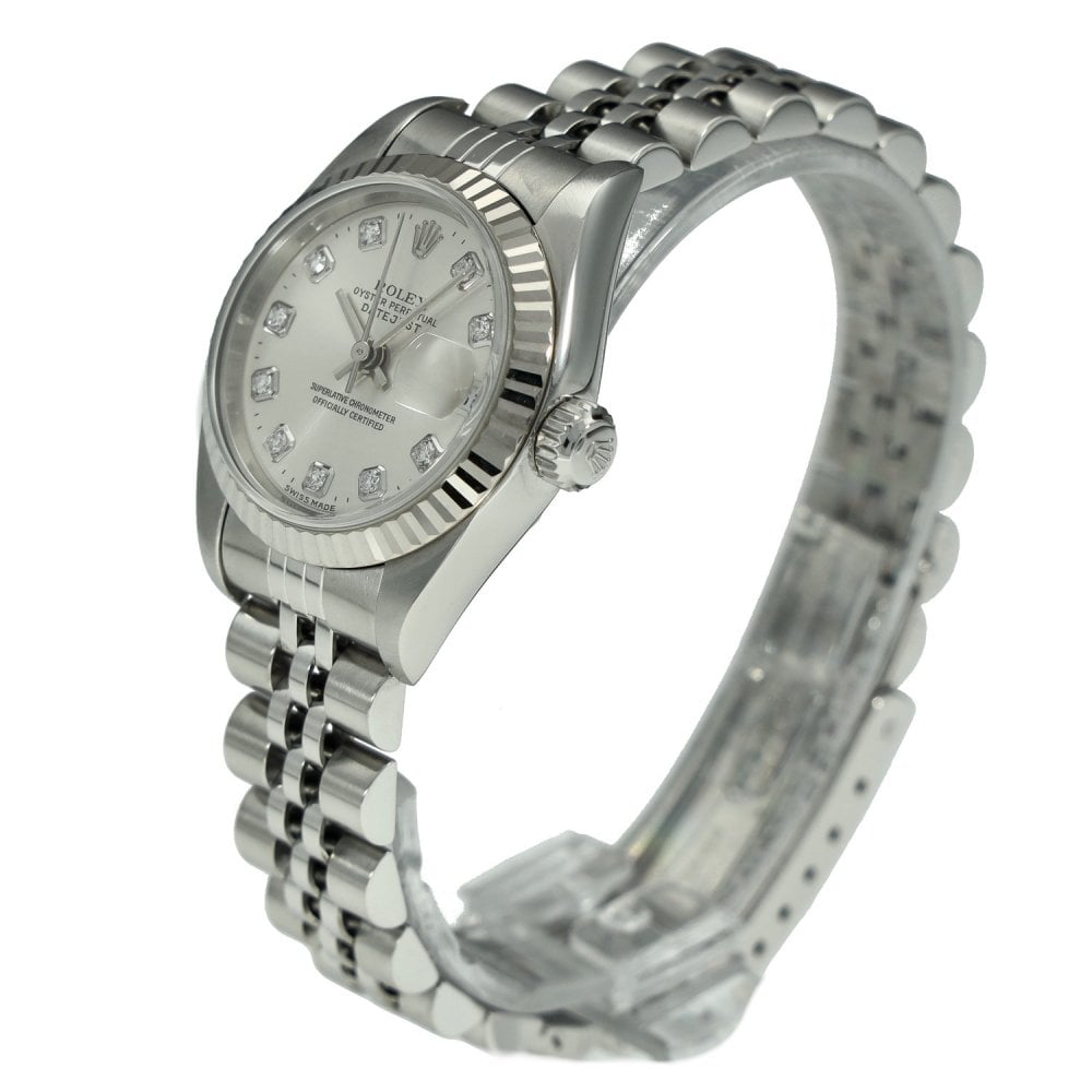Datejust 79174 - Silver Diamond Dial - 2001