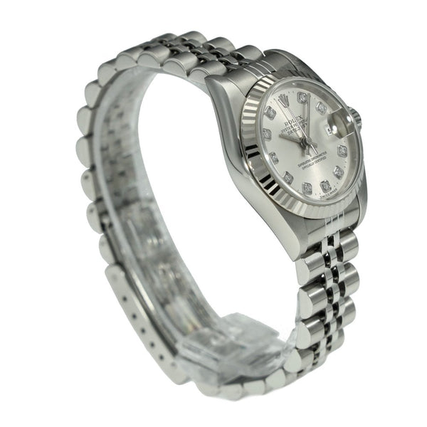 Datejust 79174 - Silver Diamond Dial - 2001