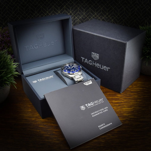 Aquaracer WAY201T - Gents Watch - Black Dial - 2020