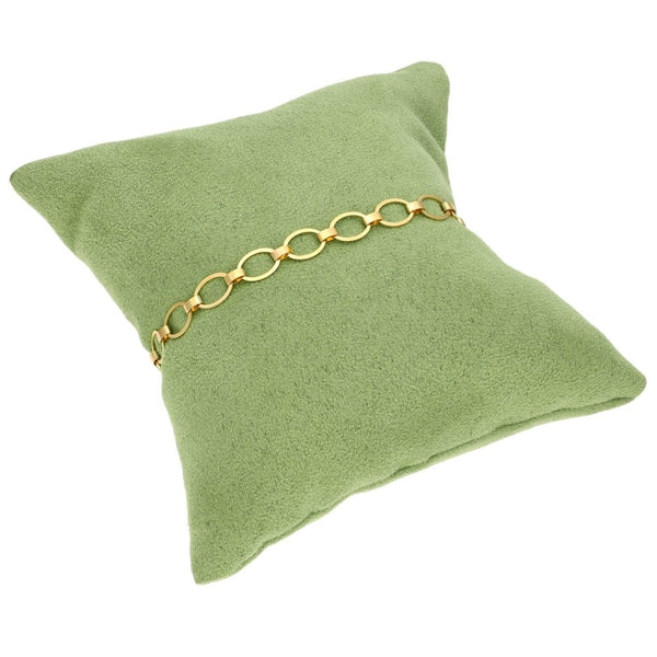9ct Yellow Gold Oval Open Link Bracelet - 7.5" - 2.7g