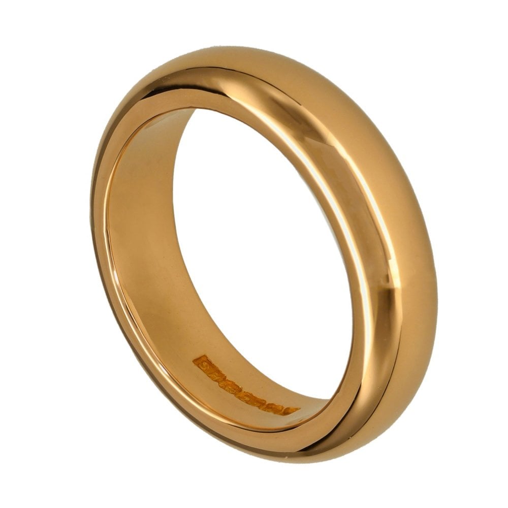 22ct Yellow Gold Wedding Ring - Size S - 16.8g