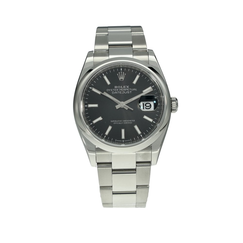 Datejust 126200 - Gents Watch - Black Dial - 2023