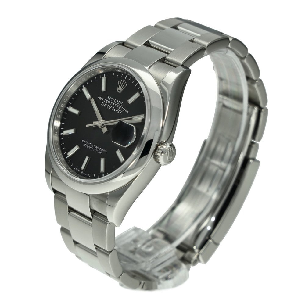 Datejust 126200 - Gents Watch - Black Dial - 2023