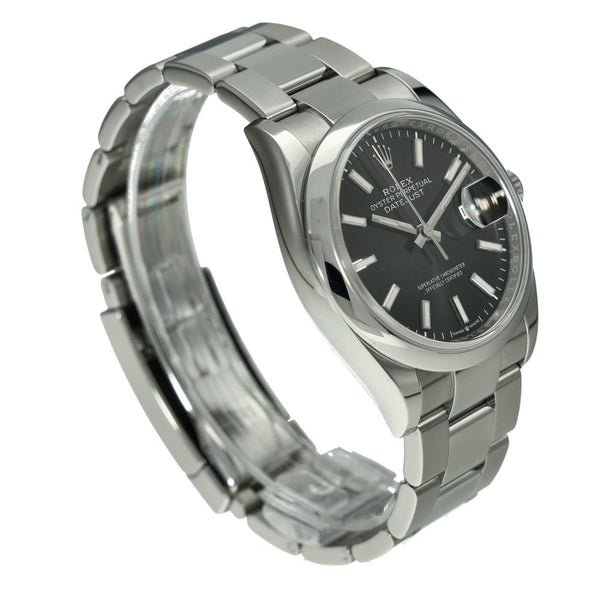 Datejust 126200 - Gents Watch - Black Dial - 2023