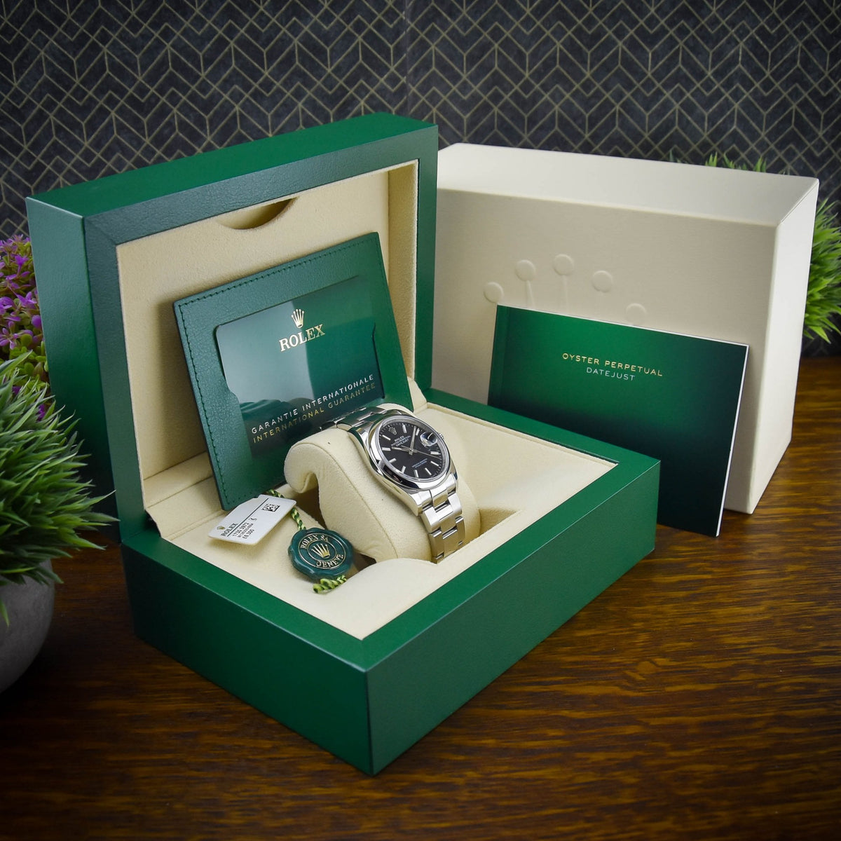 Datejust 126200 - Gents Watch - Black Dial - 2023