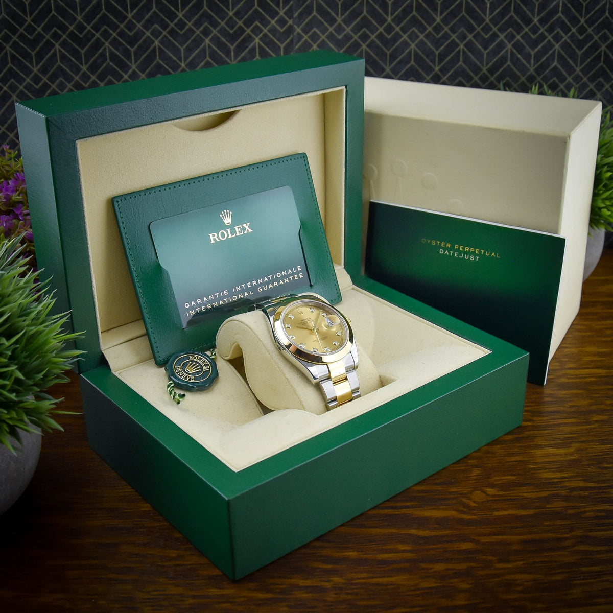 Datejust 41 126303 - Gents Watch - Diamond Dial - 2021