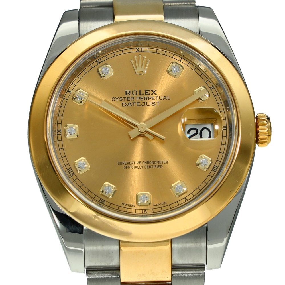 Datejust 41 126303 - Gents Watch - Diamond Dial - 2021