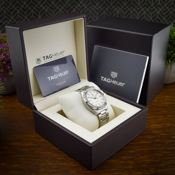 Aquaracer WAY2111 - Gents Watch - White Dial - 2019