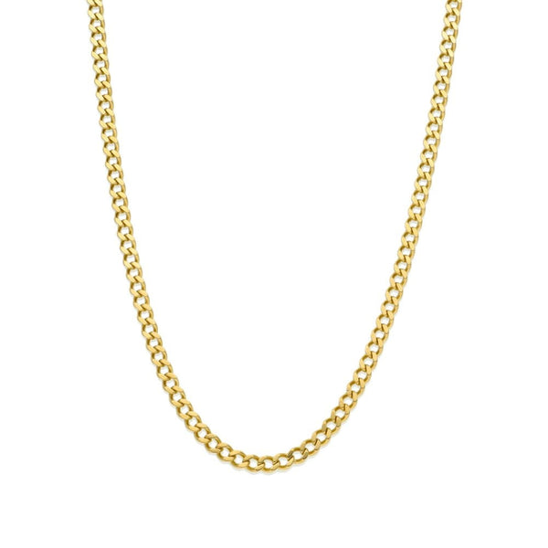 9ct Yellow Gold 22" Curb Chain - 10.1g