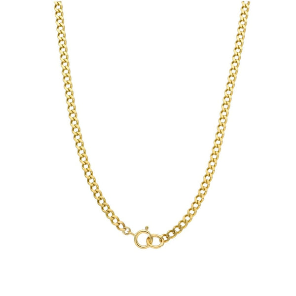 9ct Yellow Gold 22" Curb Chain - 10.1g