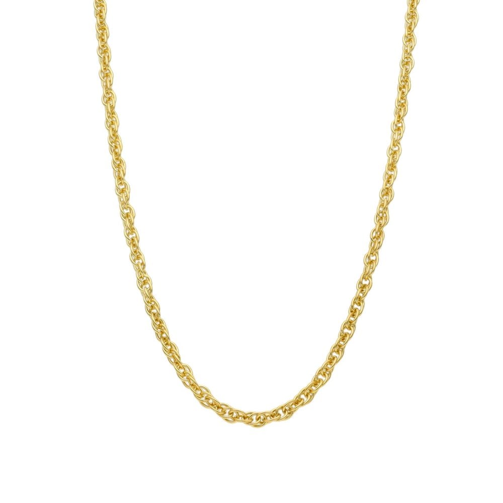 9ct Yellow Gold Prince of Wales Chain - 19" - 8.7g