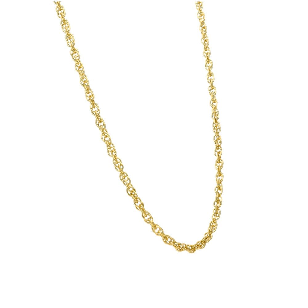 9ct Yellow Gold Prince of Wales Chain - 19" - 8.7g