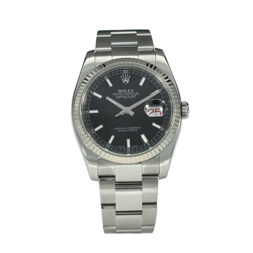 Datejust 36 116234 - Black Dial - 2009