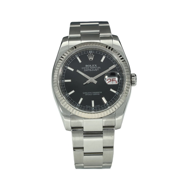 Datejust 36 116234 - Black Dial - 2009